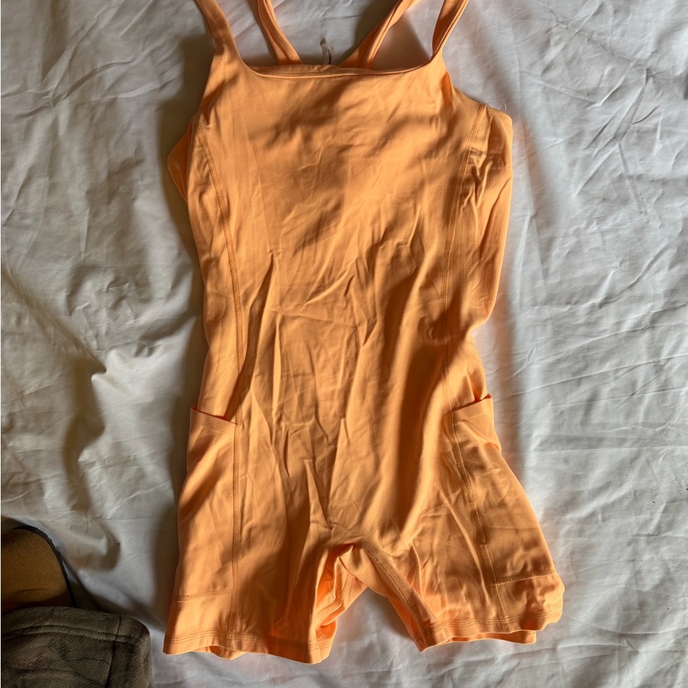 FP Movement by Free People Peach Workout One Piece